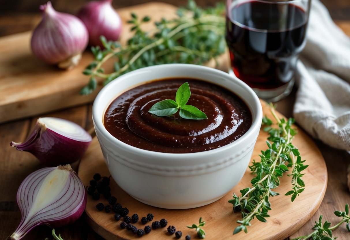 Bordelaise Sauce Recipe: Rich Red Wine Reduction With Shallot Depth