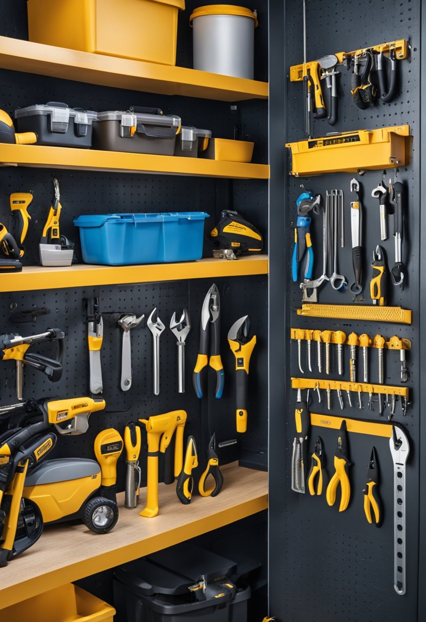 Corner Garage Maximizing Space and Storage Efficiency garagenova