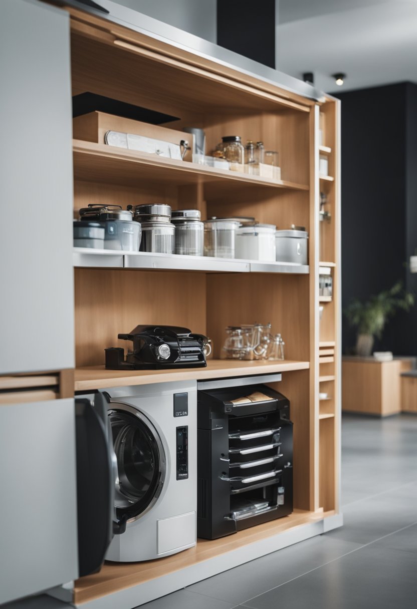 Corner Garage Maximizing Space and Storage Efficiency garagenova