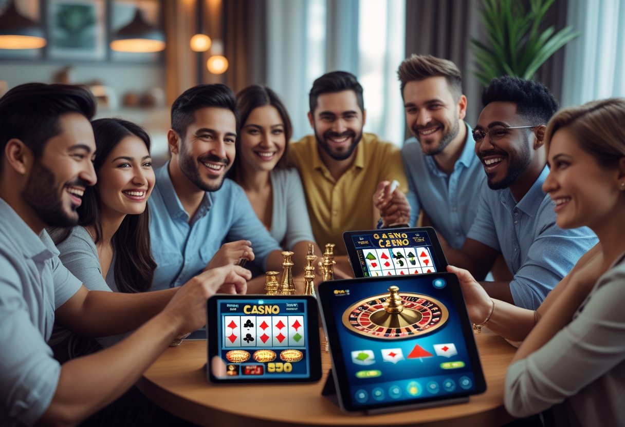 People enjoy social casino apps