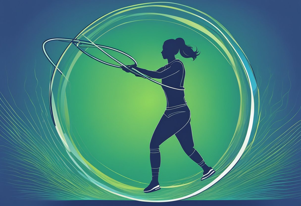 Hula hoops help strengthen your abdomen, back and waist