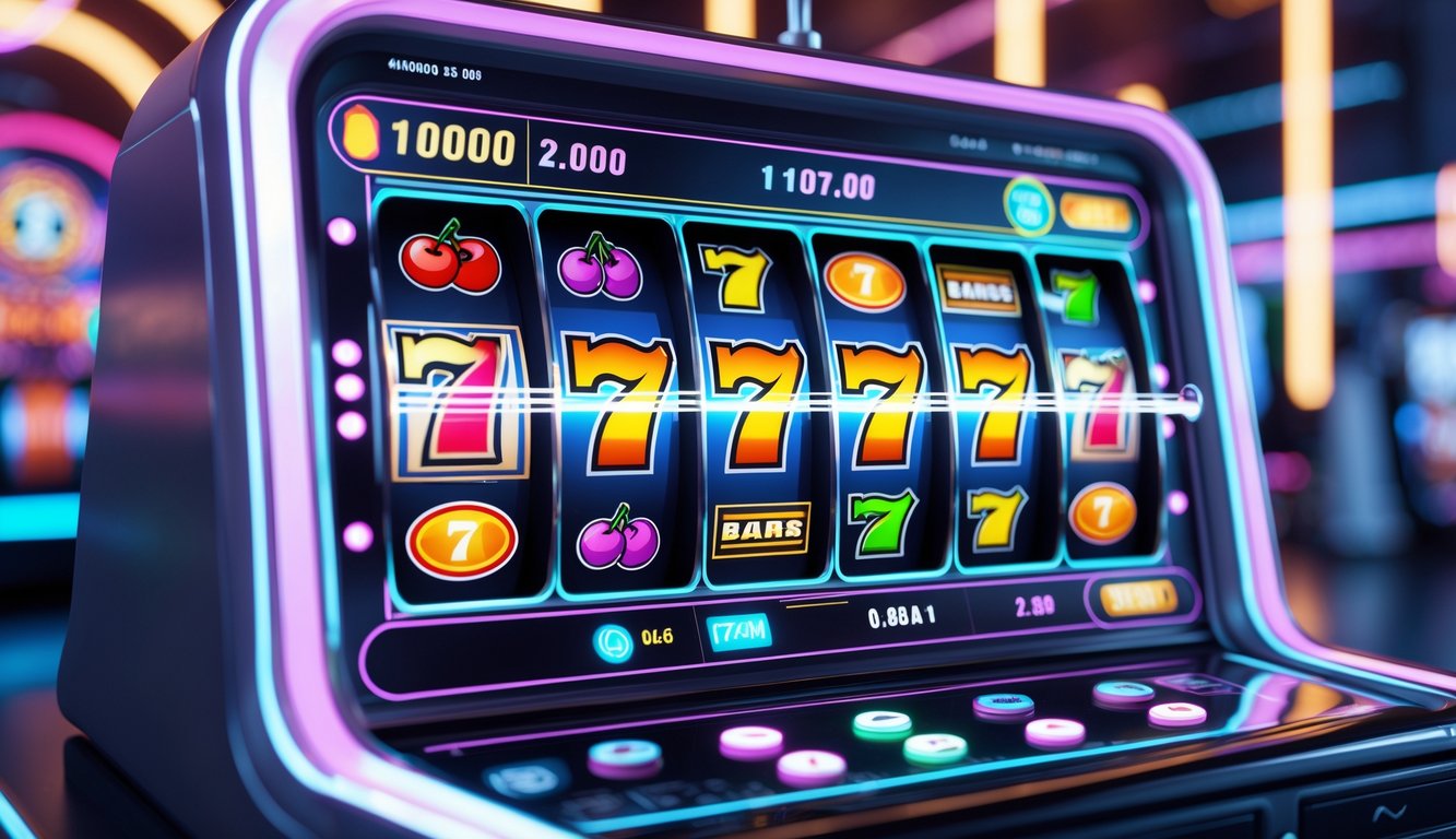 Mesin slot online interaktif dengan visual animasi yang sangat jernih dan berwarna-warni.