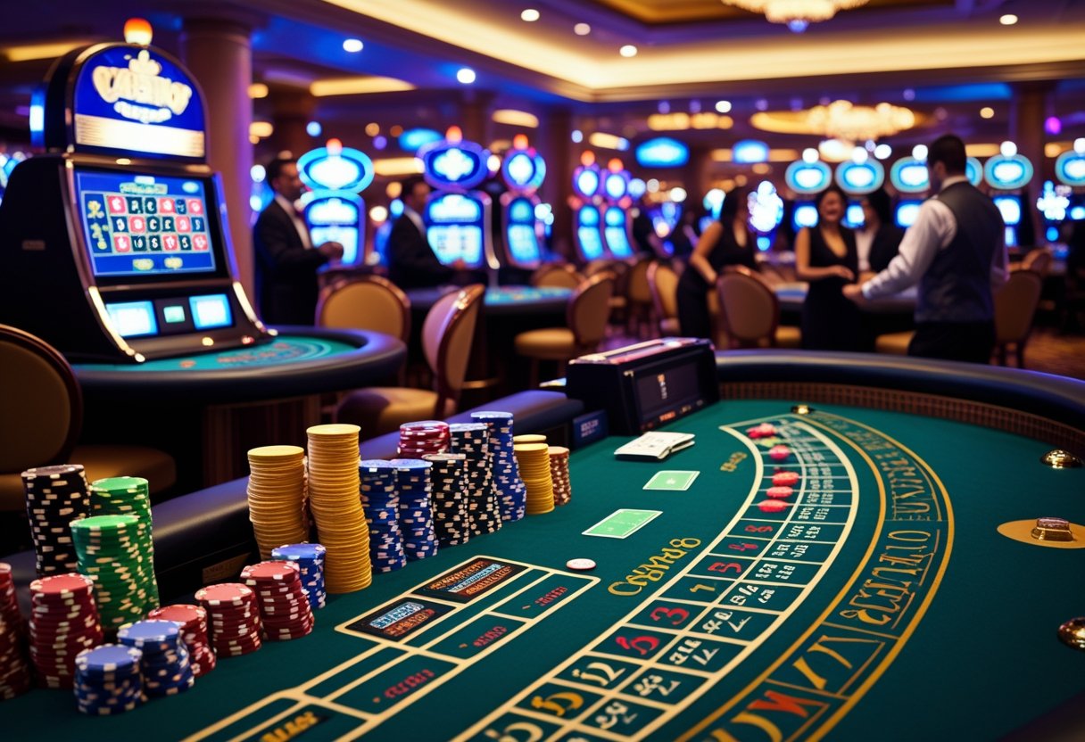 A casino table games