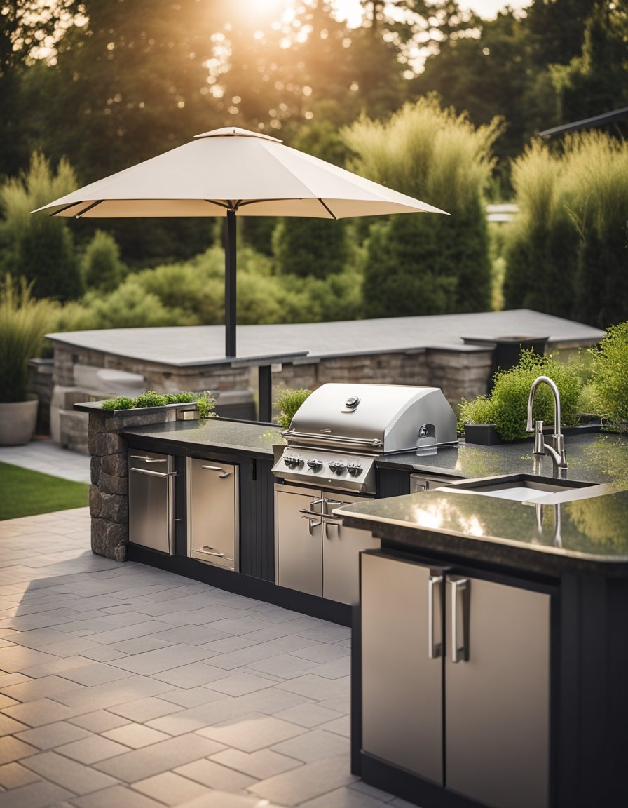 New Age Outdoor Kitchen Innovative Design and Functionality for Moder