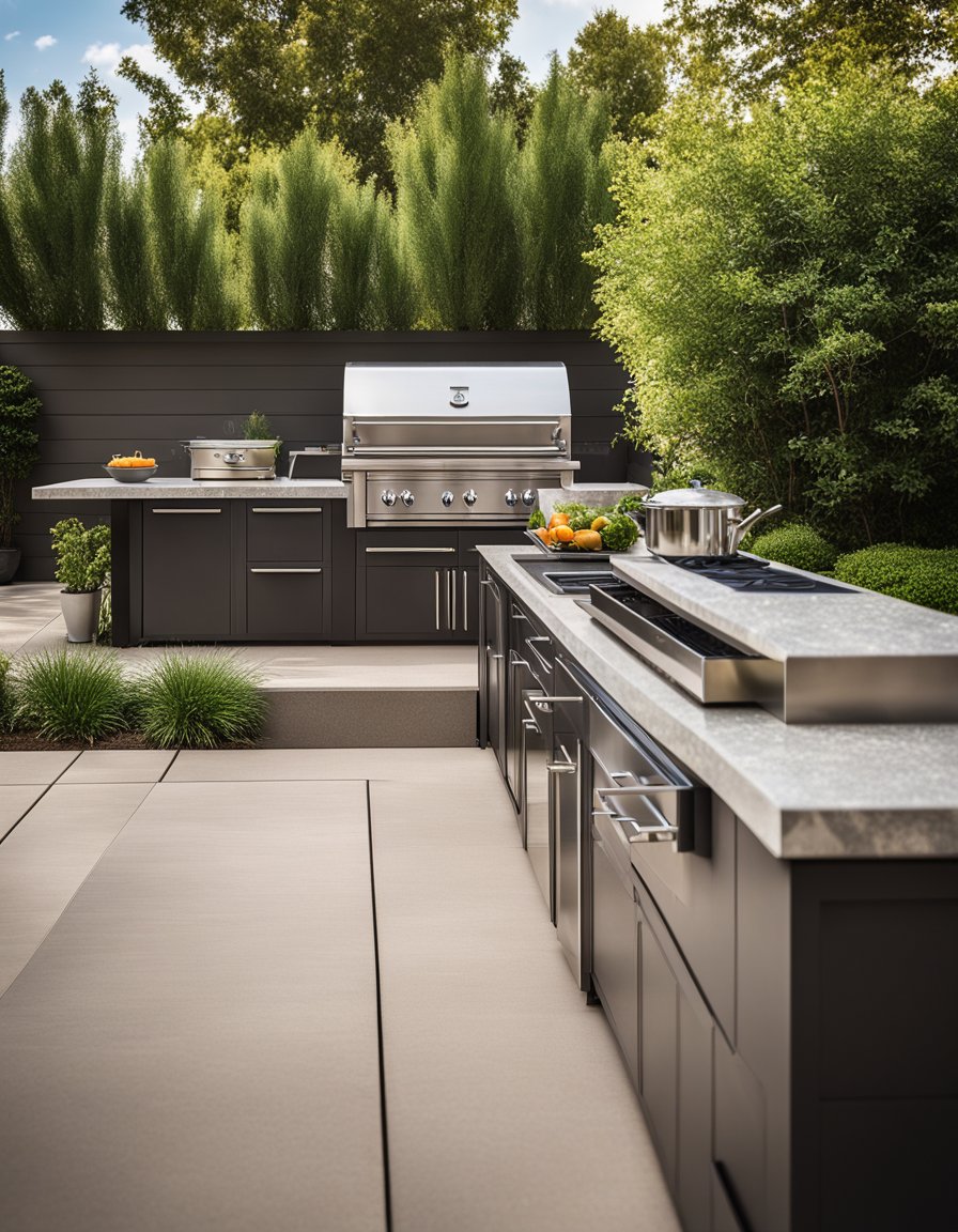 New Age Outdoor Kitchen Innovative Design and Functionality for Moder
