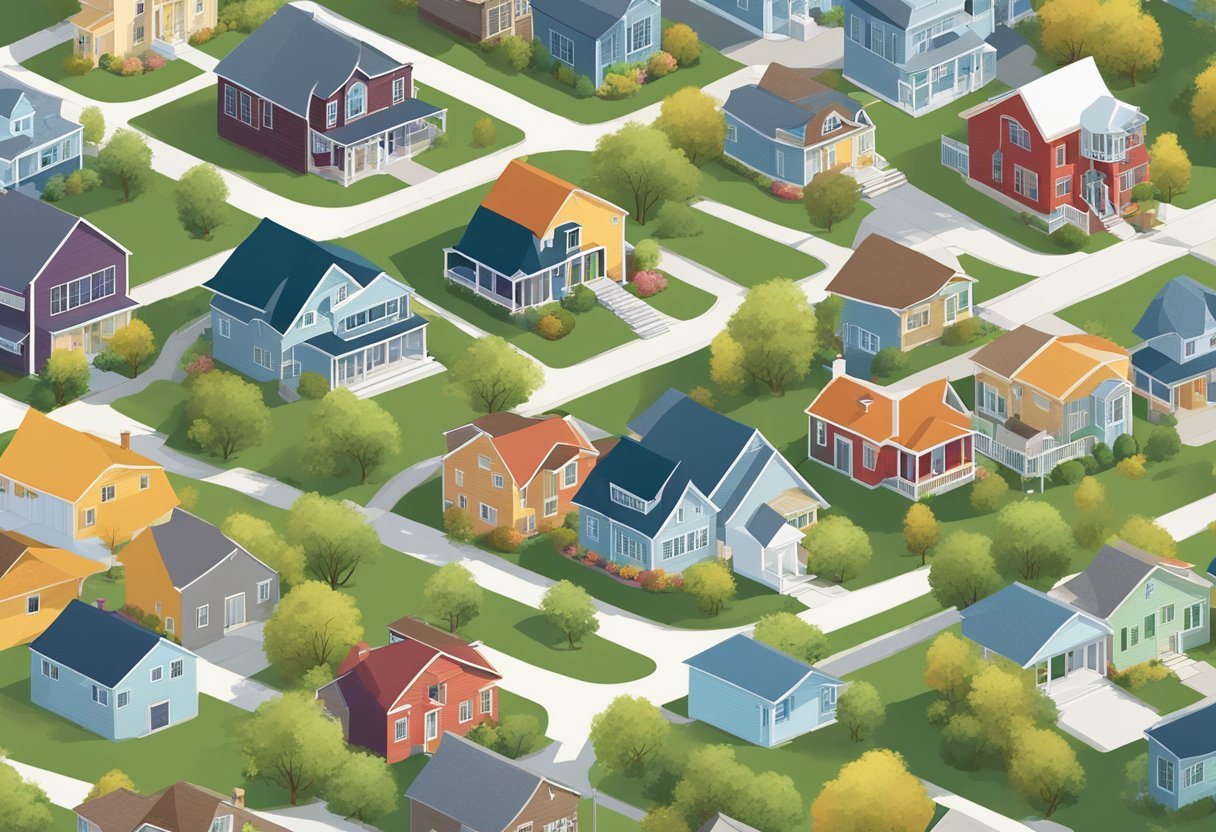 US Housing Market Trend: Analysis and Forecast Image of different houses