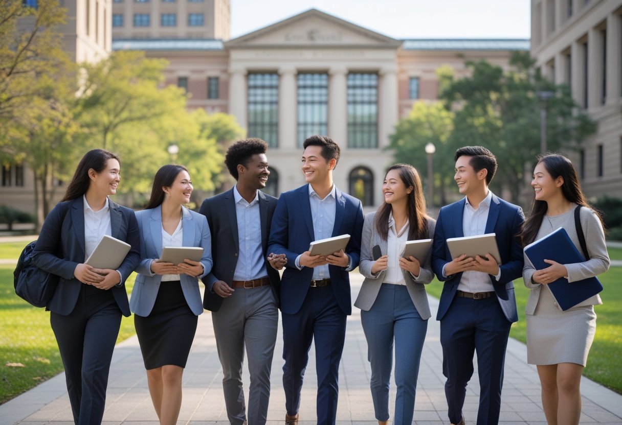 45 Fully Funded Scholarships at Columbia University 2026 47 A group, smiling and