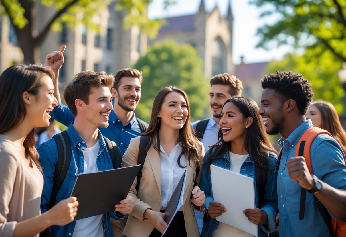 35 Fully Funded Scholarships | University of Michigan Ann Arbor 2026 35 A group, holding certificates