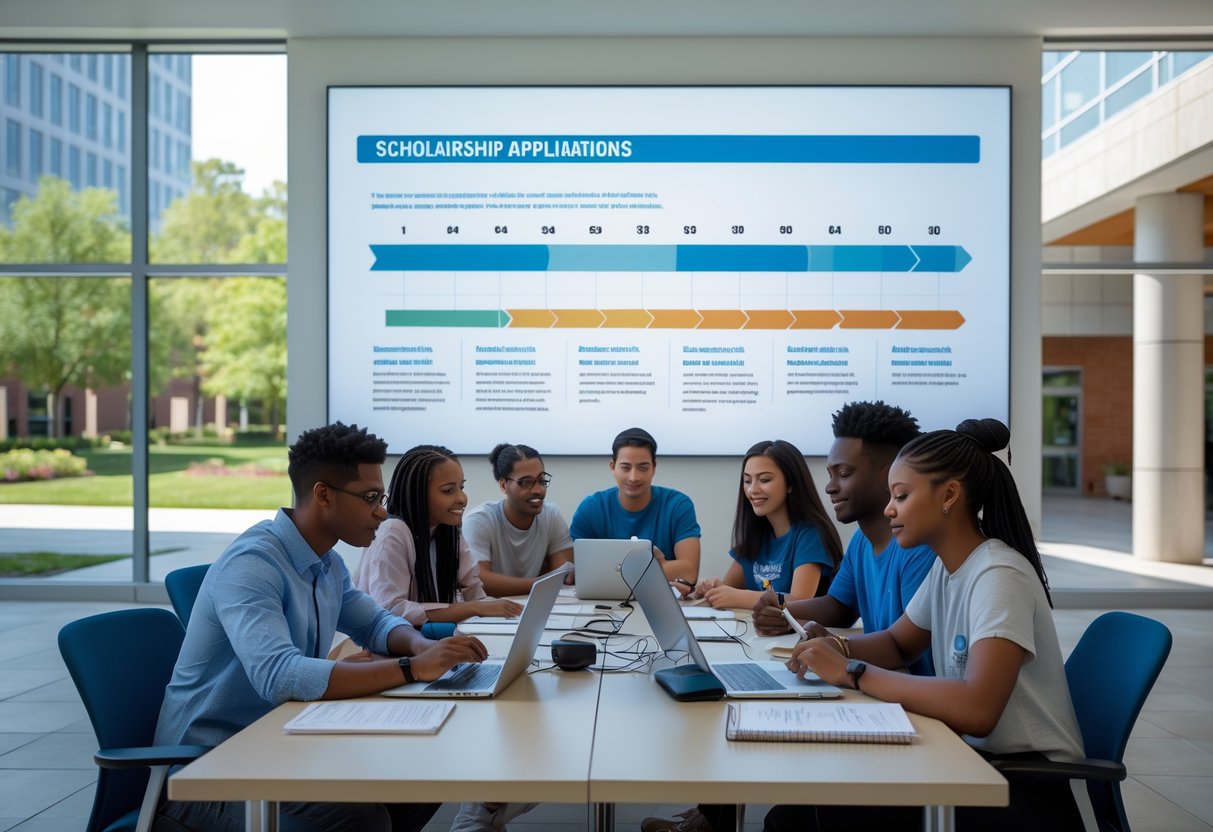 35 Fully Funded Scholarships | University of North Carolina Chapel Hill 2026 38 A group, planning their