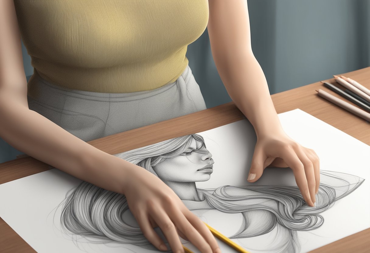 female figure drawing' in Drawing and Painting Tutorials