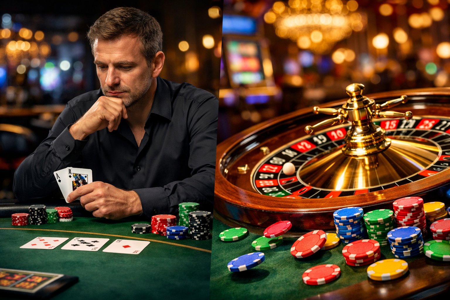 casino luck or skill