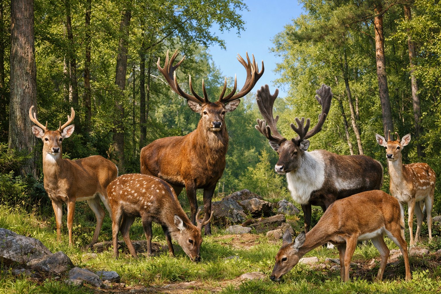 How Many Types of Deer Are There? A Guide to Deer Species Worldwide ...