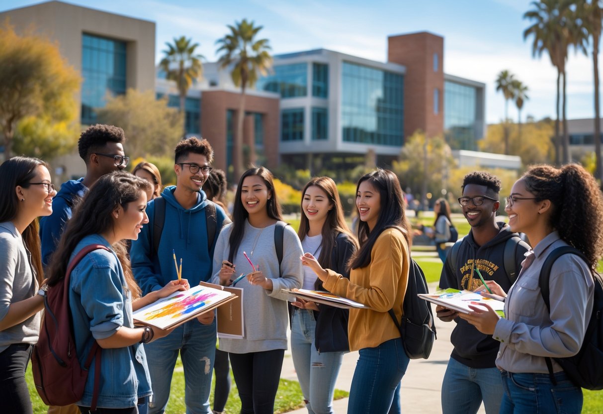 A group, engaged in, with modern