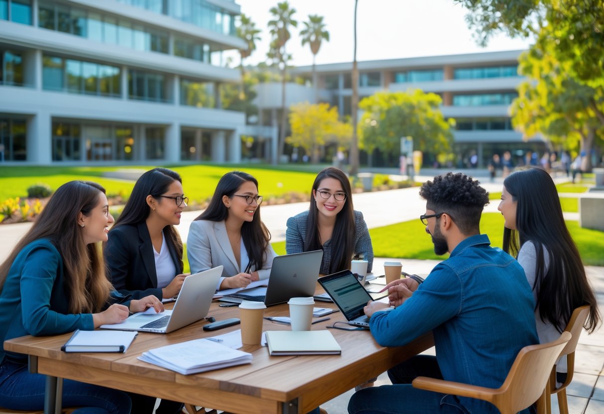 A diverse, engaged in