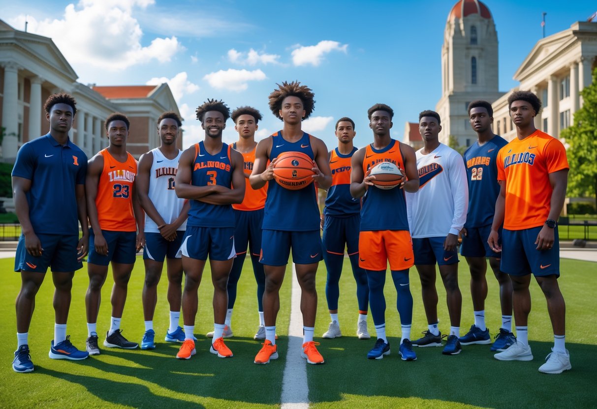 A group, smiling and