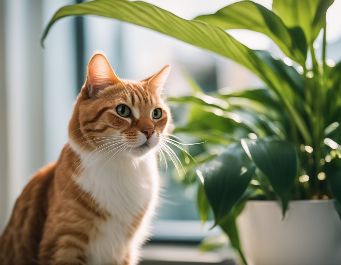 Effects of Red Peace Lily on Cats