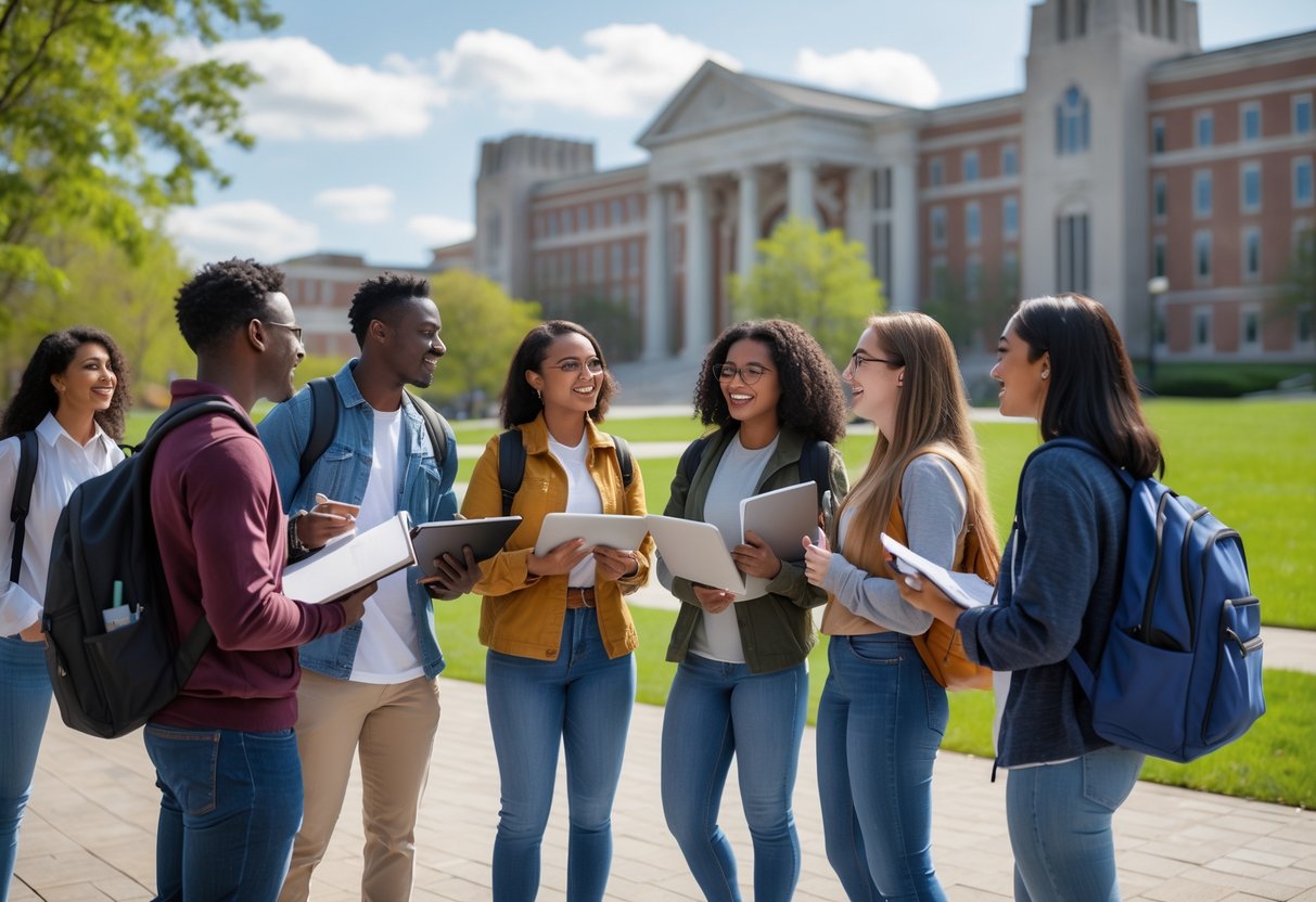 A diverse, engaged in