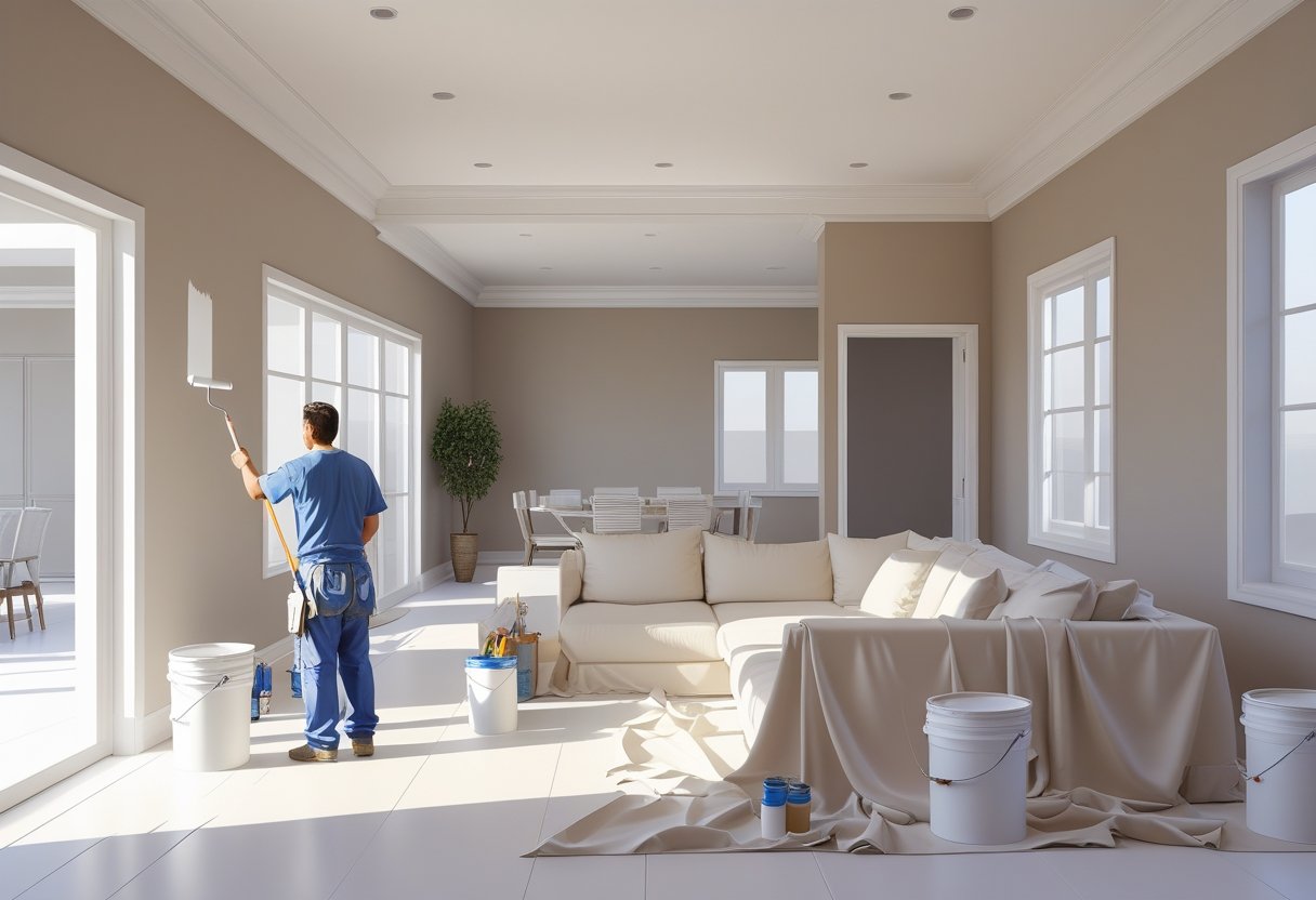 How Much Does it Cost for Painting Interior of House in Markham