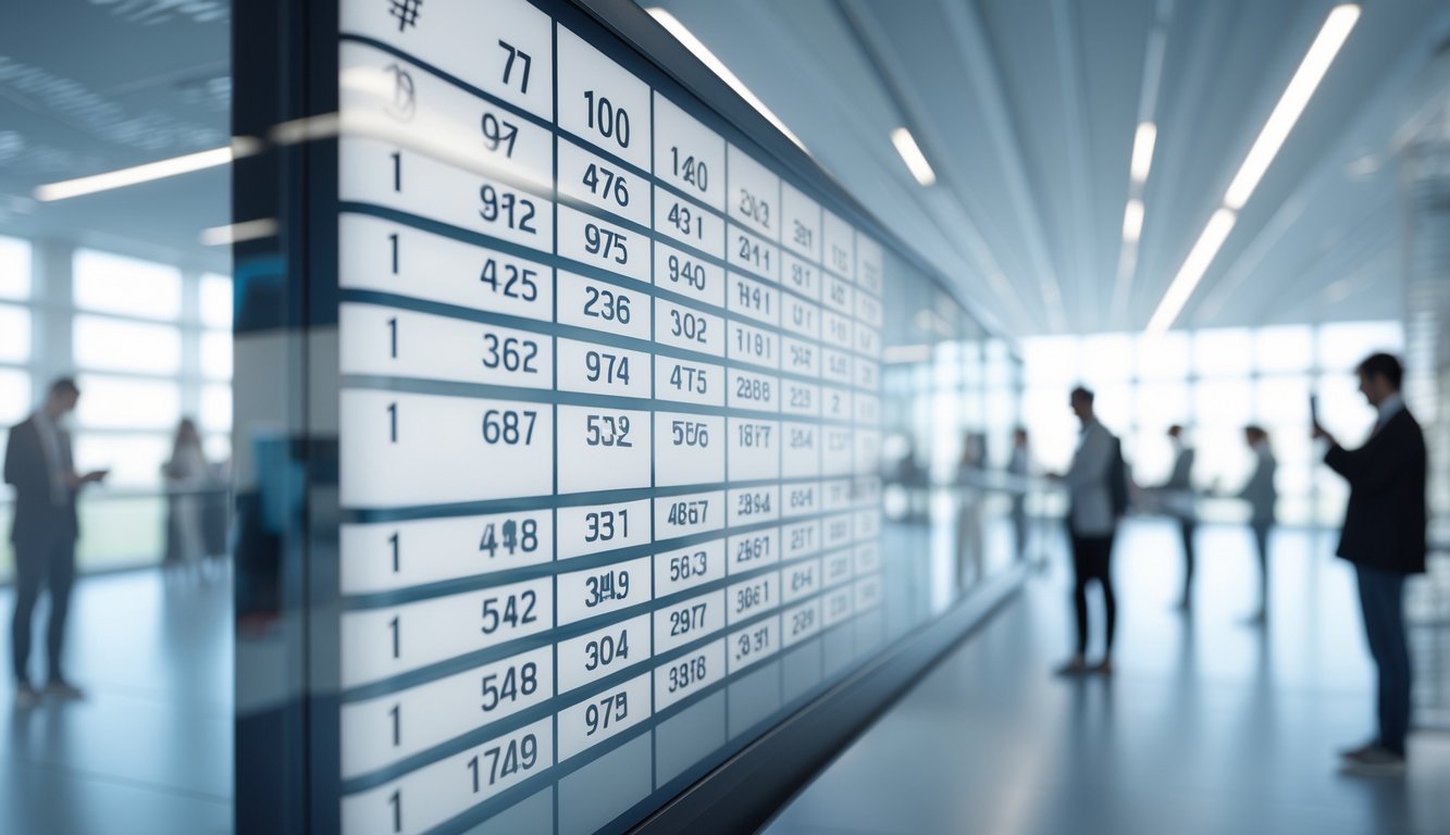 Papan hasil togel terbaru dengan angka-angka yang jelas dan orang-orang yang melihat hasil tersebut.