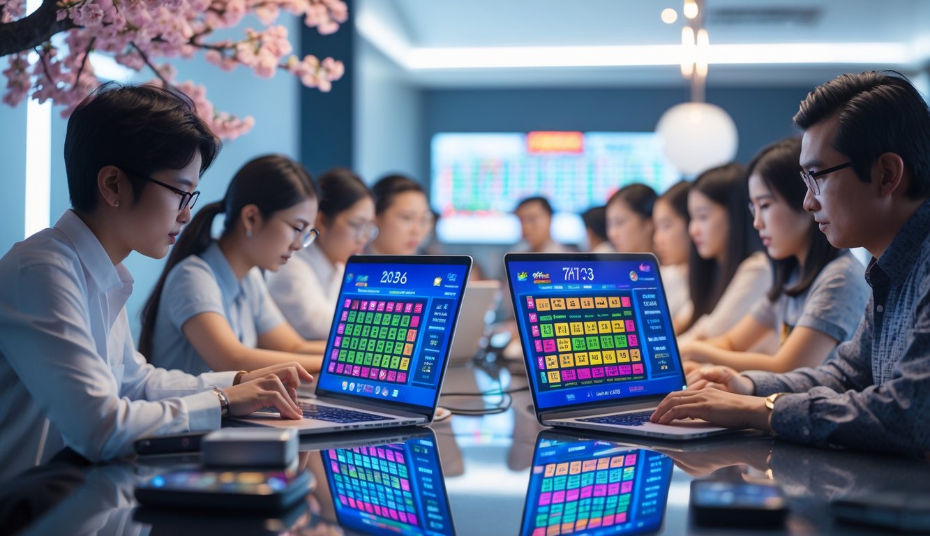 Beberapa pemain Indonesia menggunakan perangkat digital untuk bermain judi togel Jepang secara online di lingkungan modern.