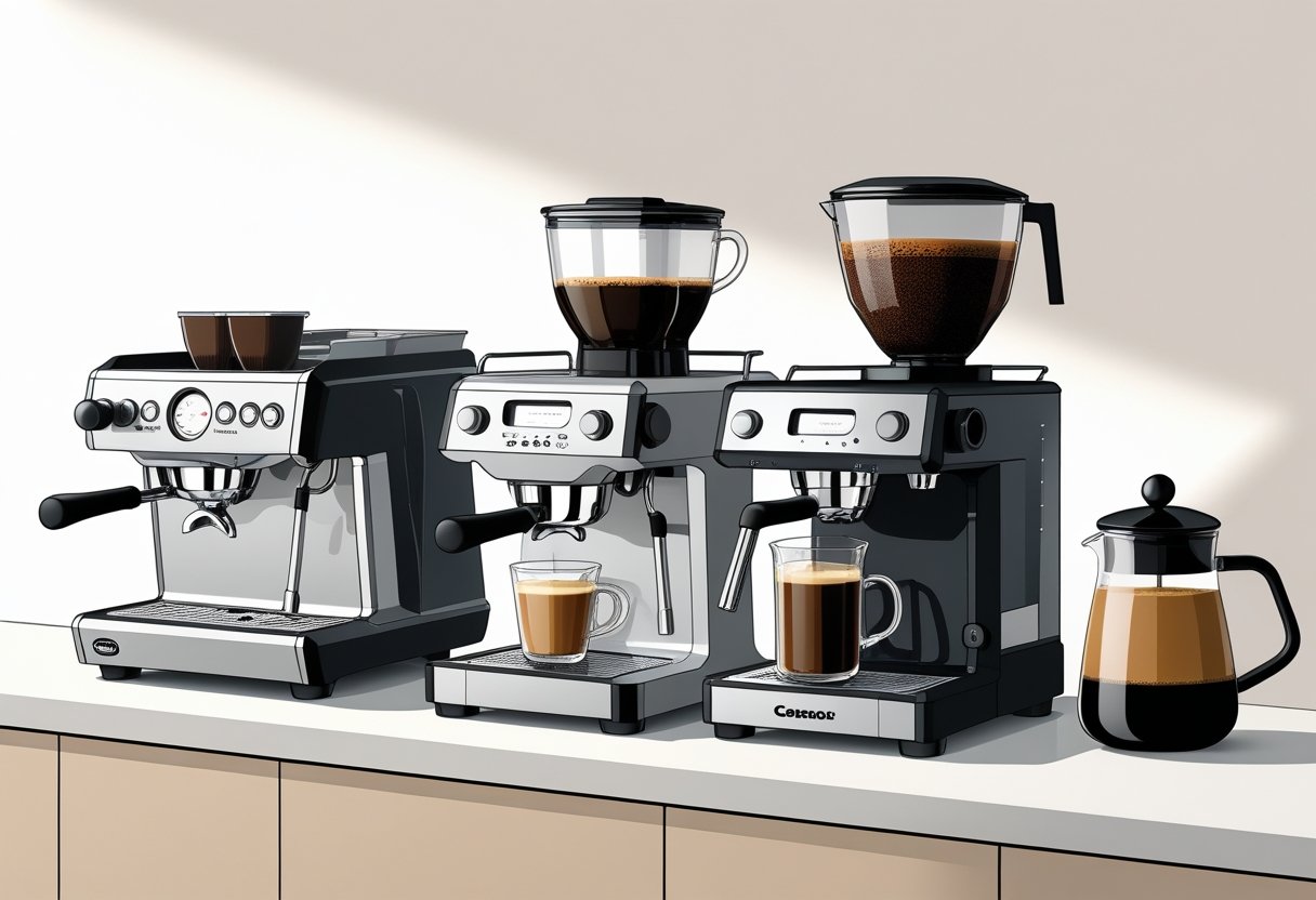 Types of Coffee Machines Available for Lease | Fresh Boost Coffee Co