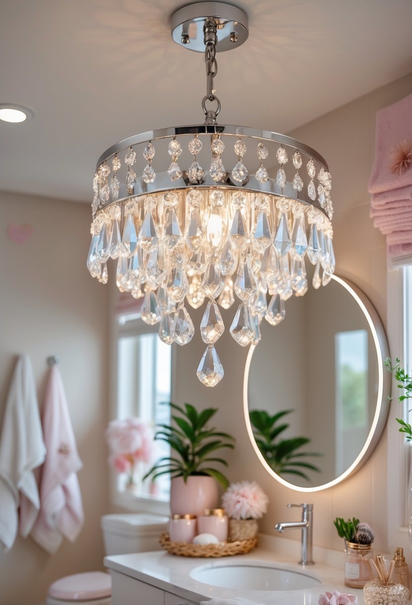 18 Cute Girly Bathroom Decor Ideas for Small Spaces | Footted