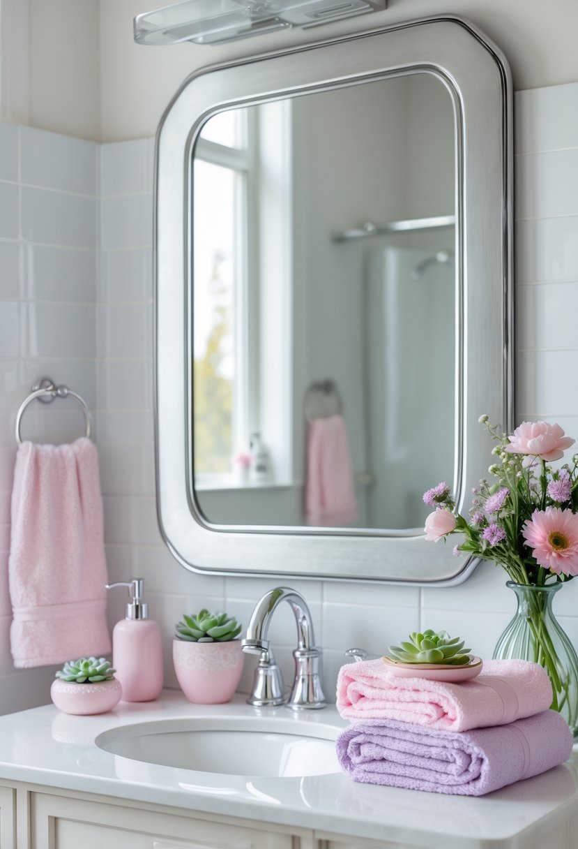 18 Cute Girly Bathroom Decor Ideas for Small Spaces | Footted