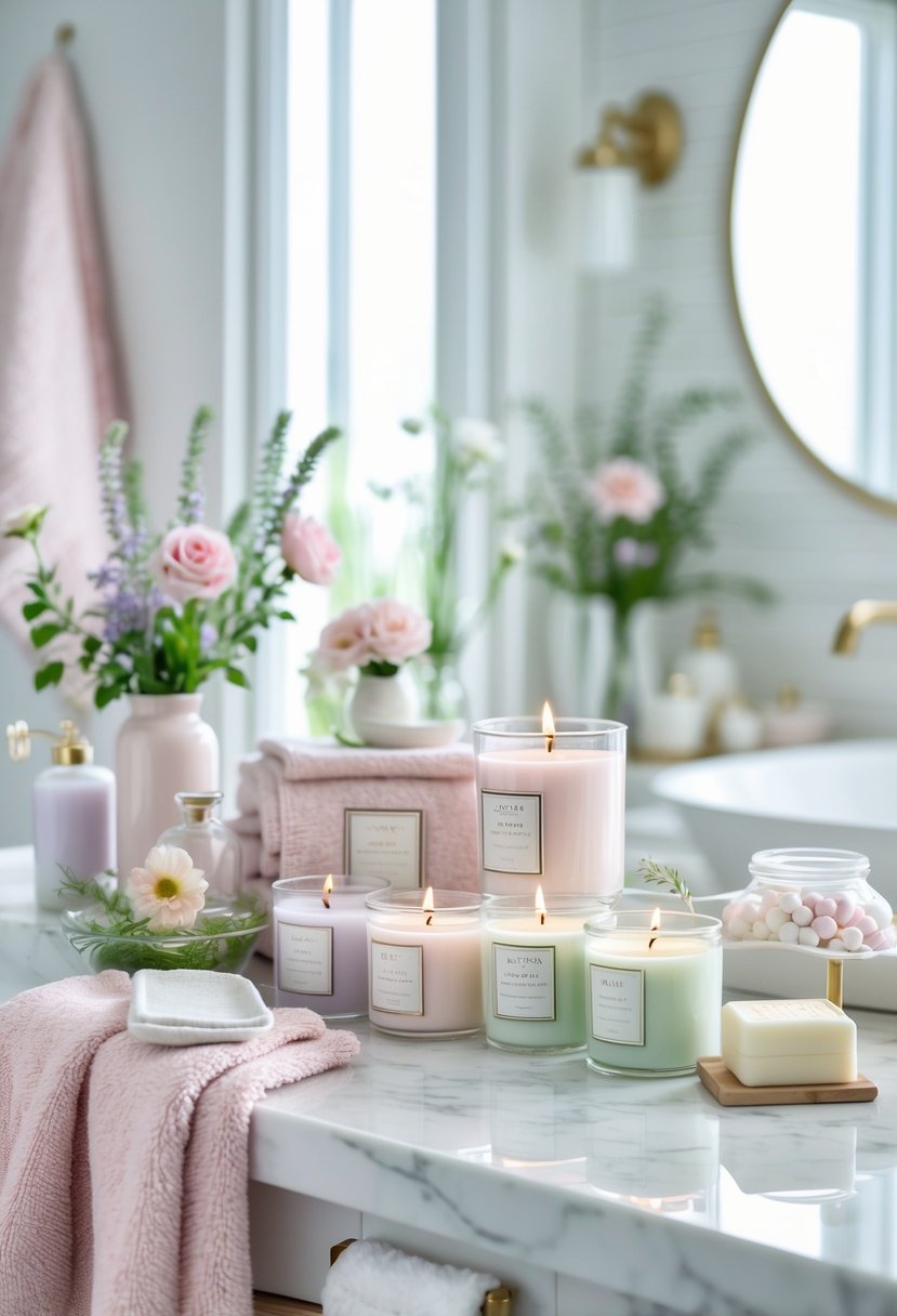 18 Cute Girly Bathroom Decor Ideas for Small Spaces | Footted