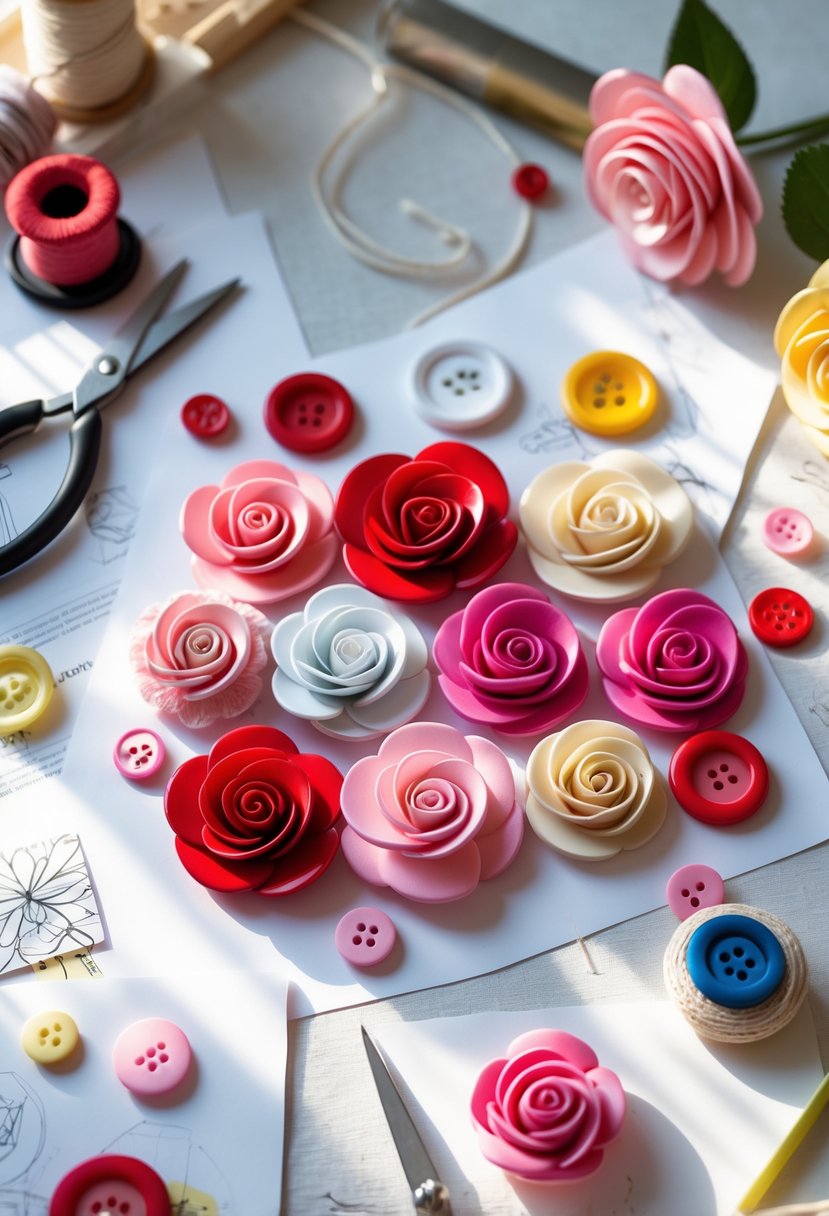 15 Creative DIY Button Craft | Footted