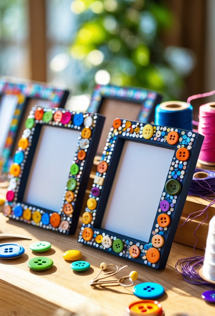 15 Creative DIY Button Craft | Footted