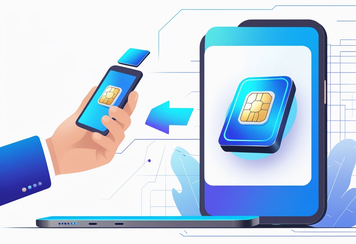 Stappen om over te stappen naar eSIM