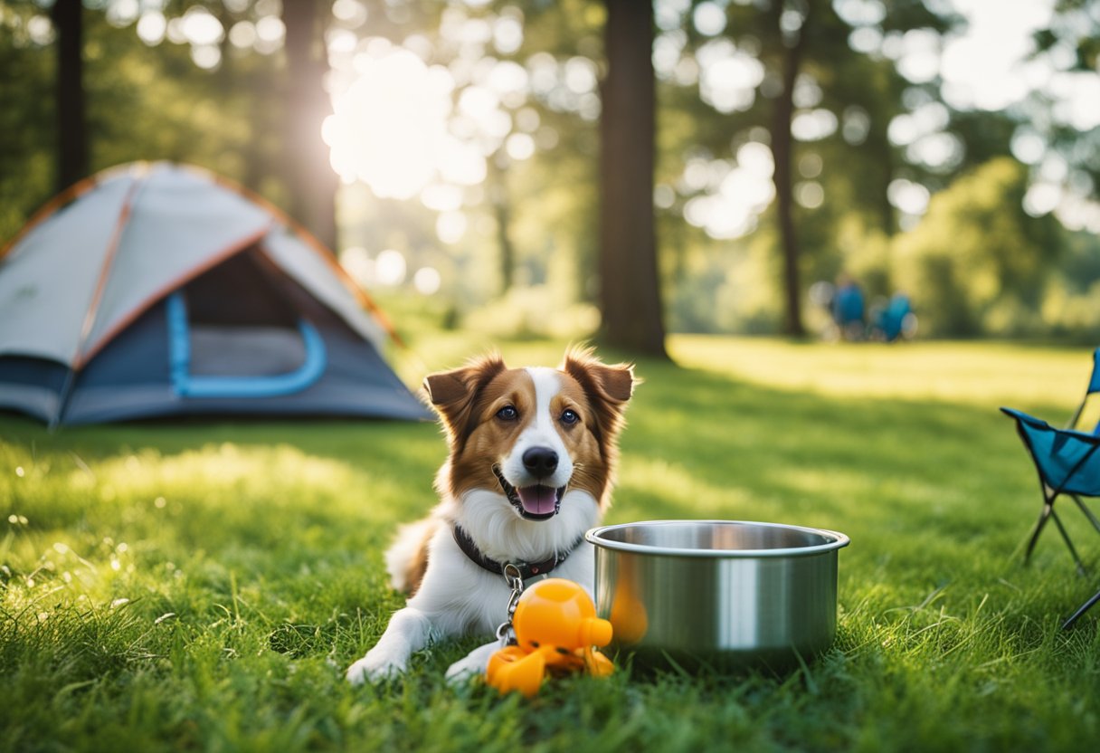 Campsites that best sale allow dogs