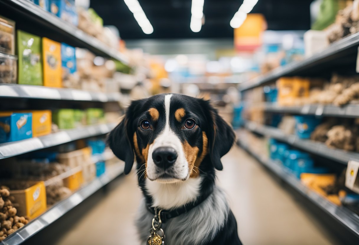 Pet stores shop that allow dogs