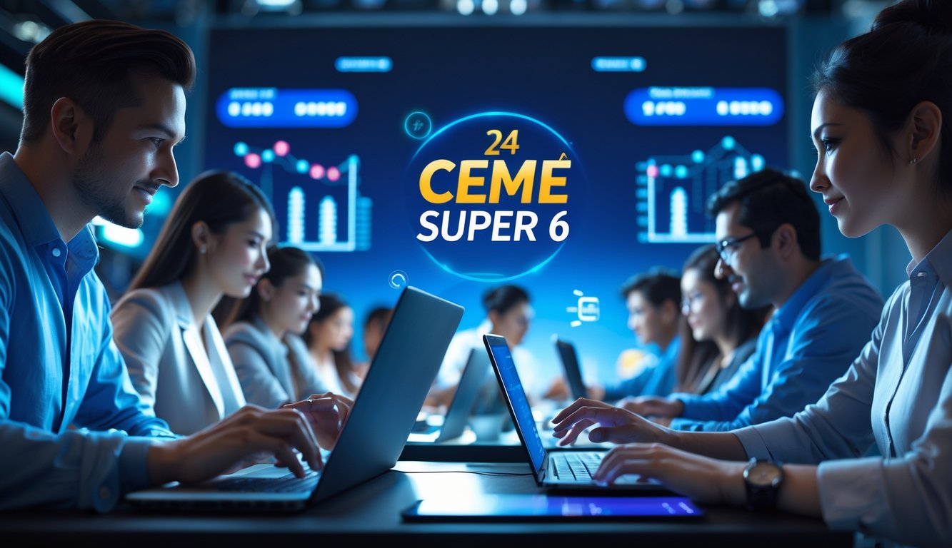 Beberapa orang menggunakan perangkat digital untuk bermain dan melakukan transaksi online sepanjang waktu.