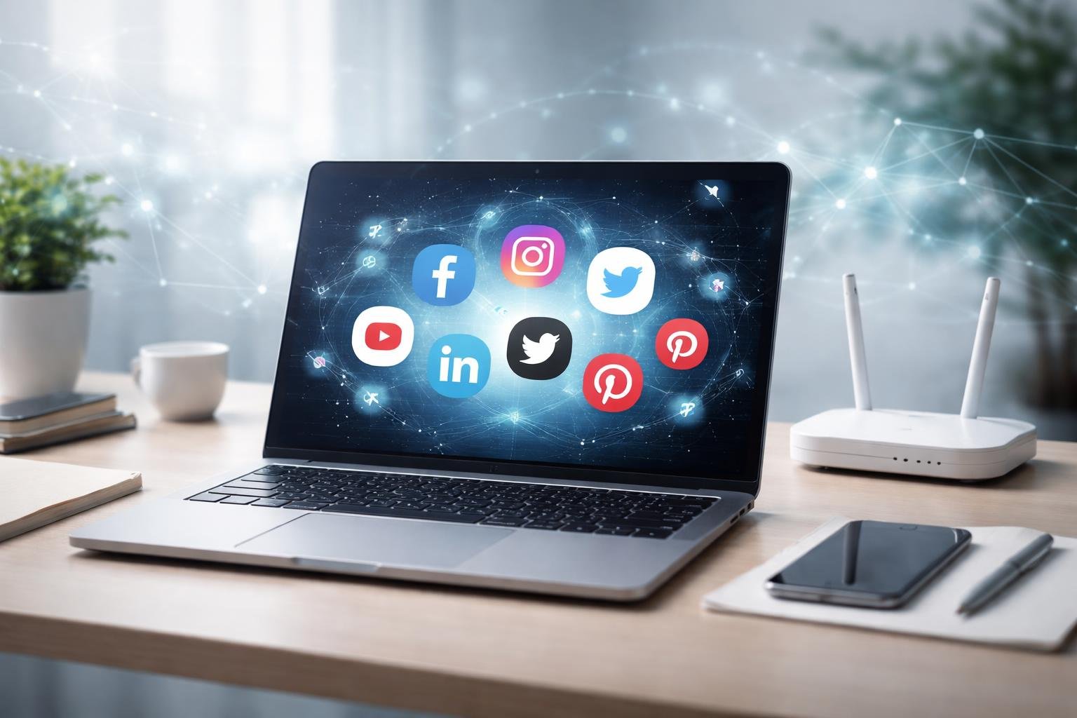 proxy for social media: best proxies and how to buy online 1 high-quality proxy server setup for social media management showing secure connections.