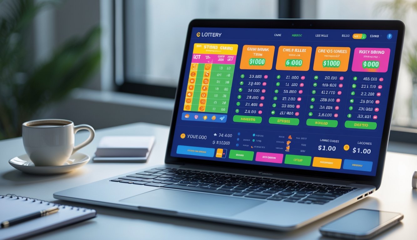 Seseorang menggunakan laptop dan smartphone untuk mengikuti undian togel online dengan suasana kerja yang rapi dan profesional.