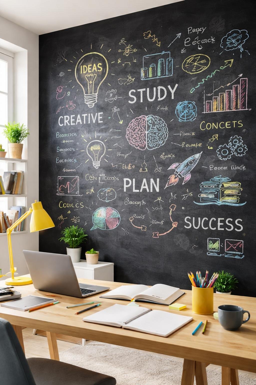 15 Amazing Study Wall Decor Ideas to Boost Focus and Style | Footted