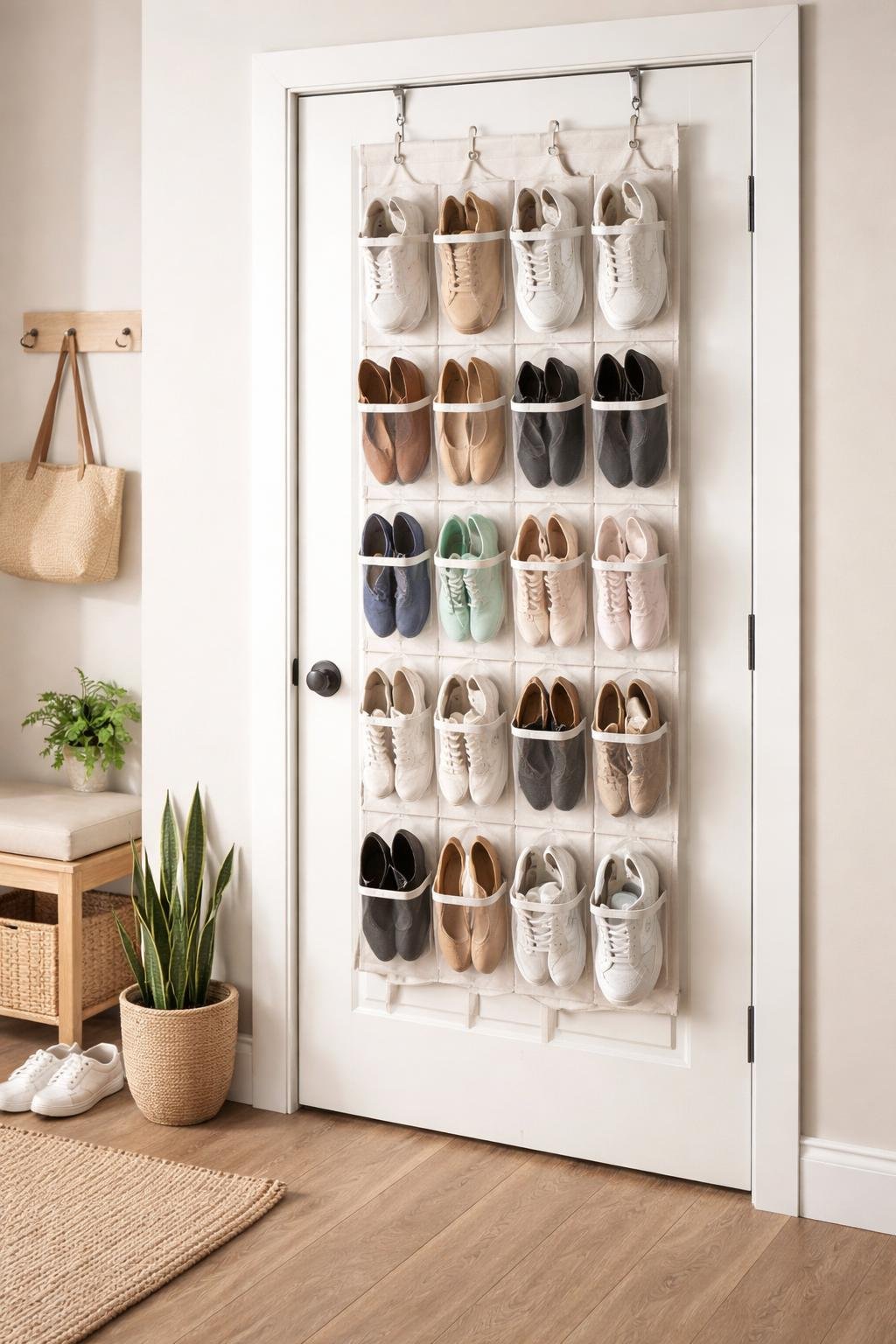 15 Small Entryway Shoe Storage Ideas That Work | Footted
