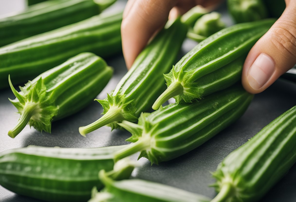 How to Freeze Fresh Cut Okra Without Blanching