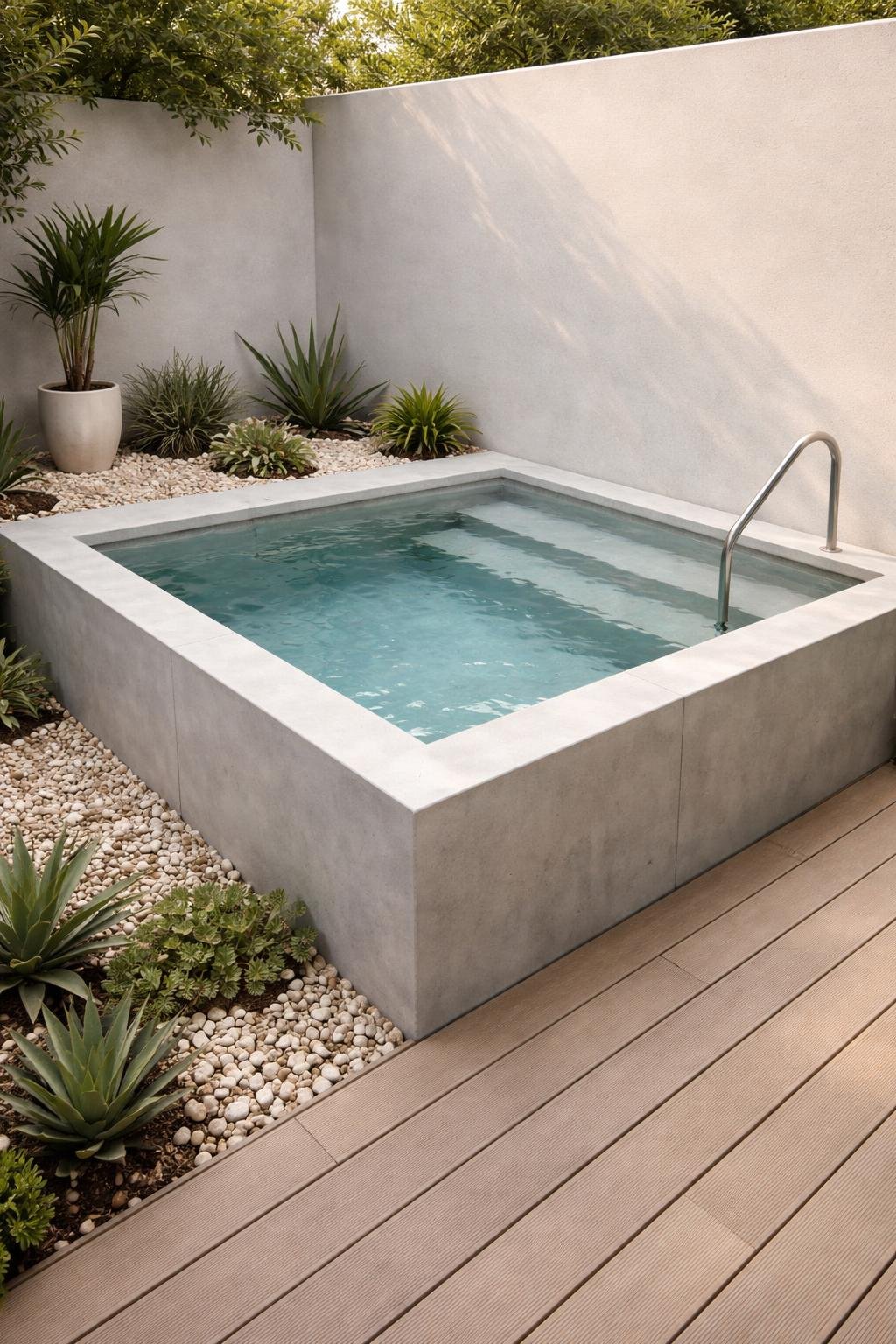 15 Clever Plunge Pool Ideas for Small Spaces | Footted
