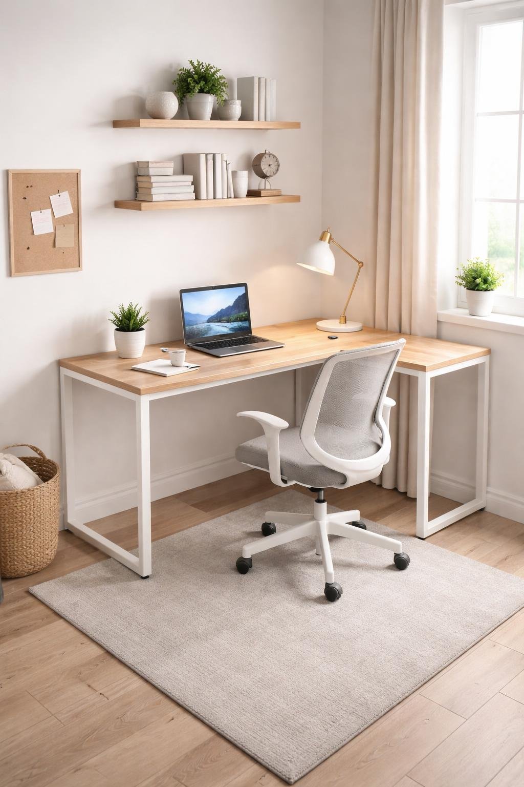 15 Desk Ideas for Small Spaces That Work So Well | Footted