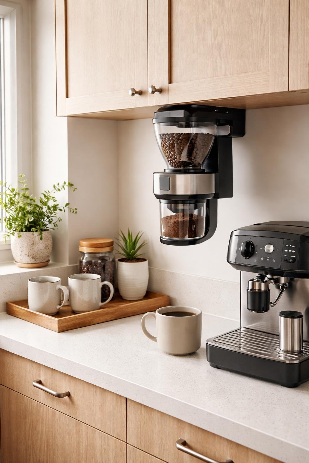 Under Cabinet Mount Coffee Makernull