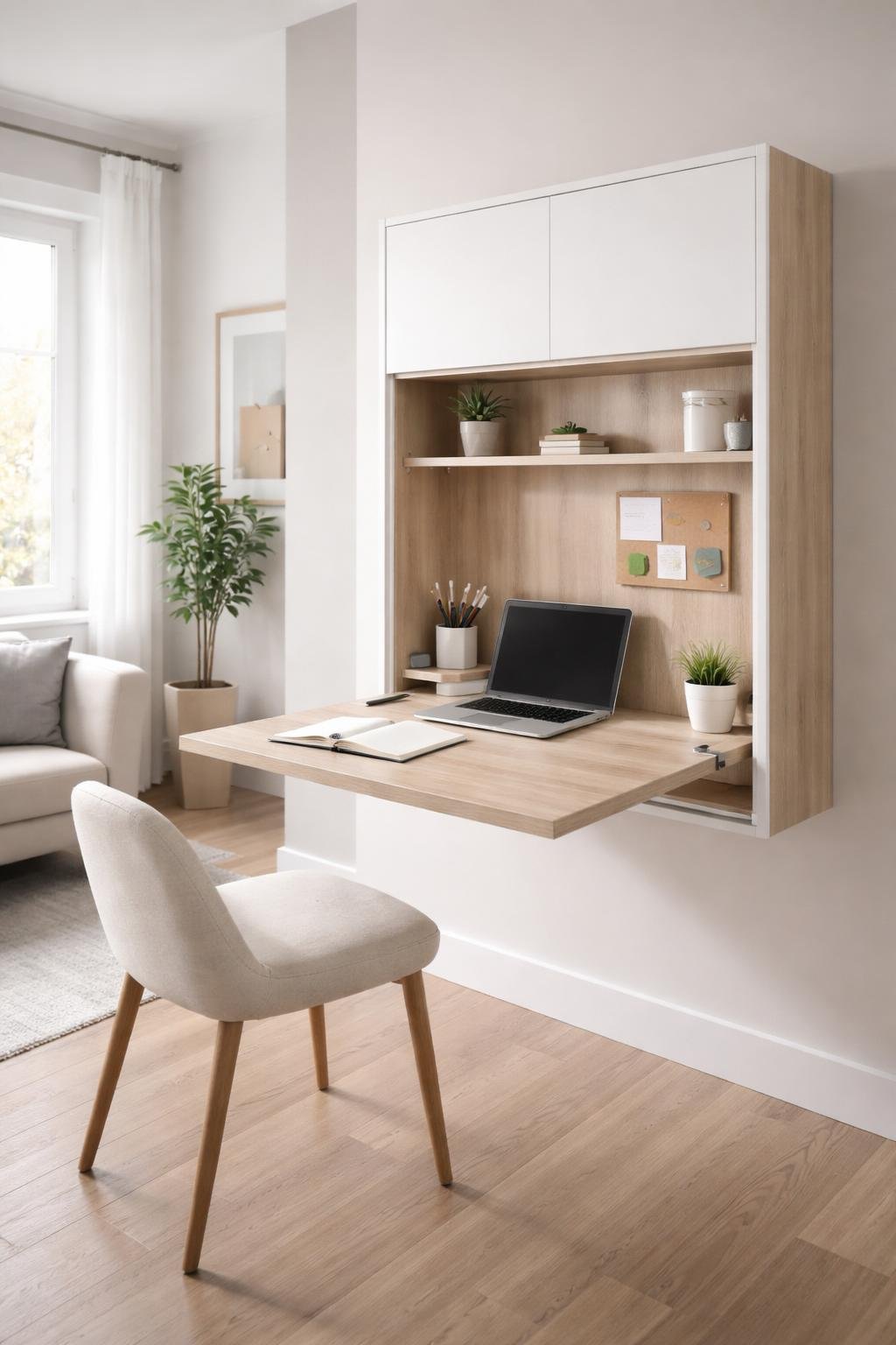 15 Desk Ideas for Small Spaces That Work So Well | Footted
