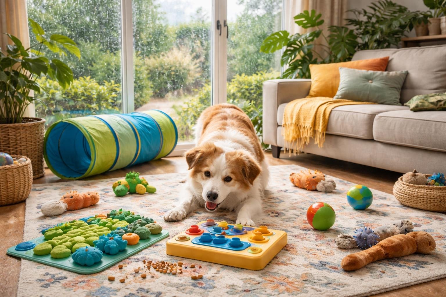 Indoor Dog Enrichment Ideas for Rainy Spring Days: Keep Your Pup ...