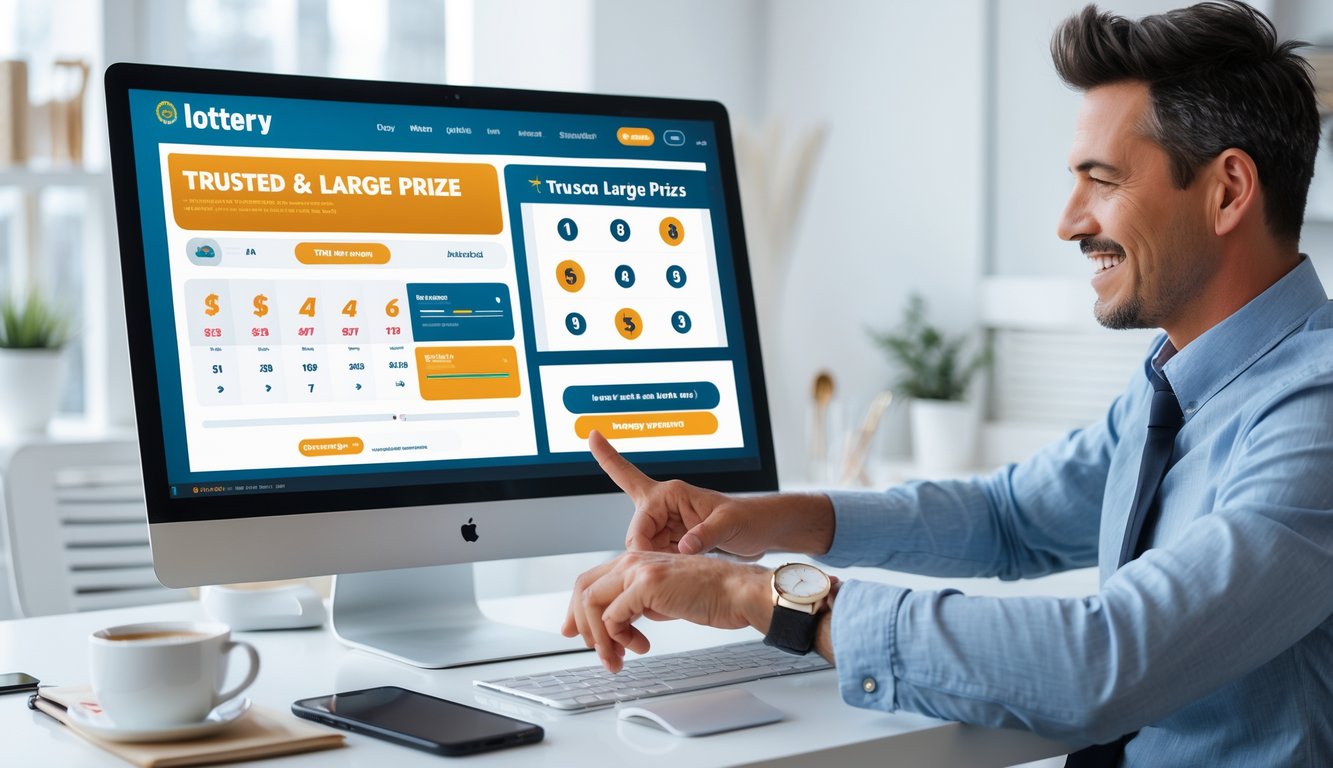 Seseorang menggunakan komputer di ruang kerja yang terang untuk mengakses situs togel online dengan suasana yang profesional dan aman.