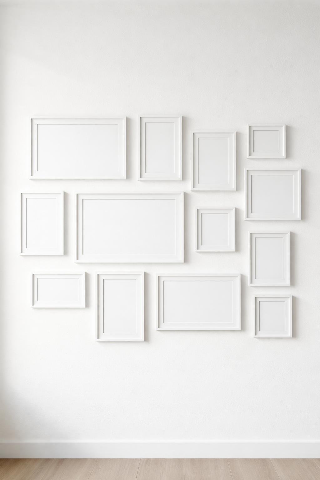 15 Empty Frames On Wall Decor Ideas That Look Surprisingly Good | Footted