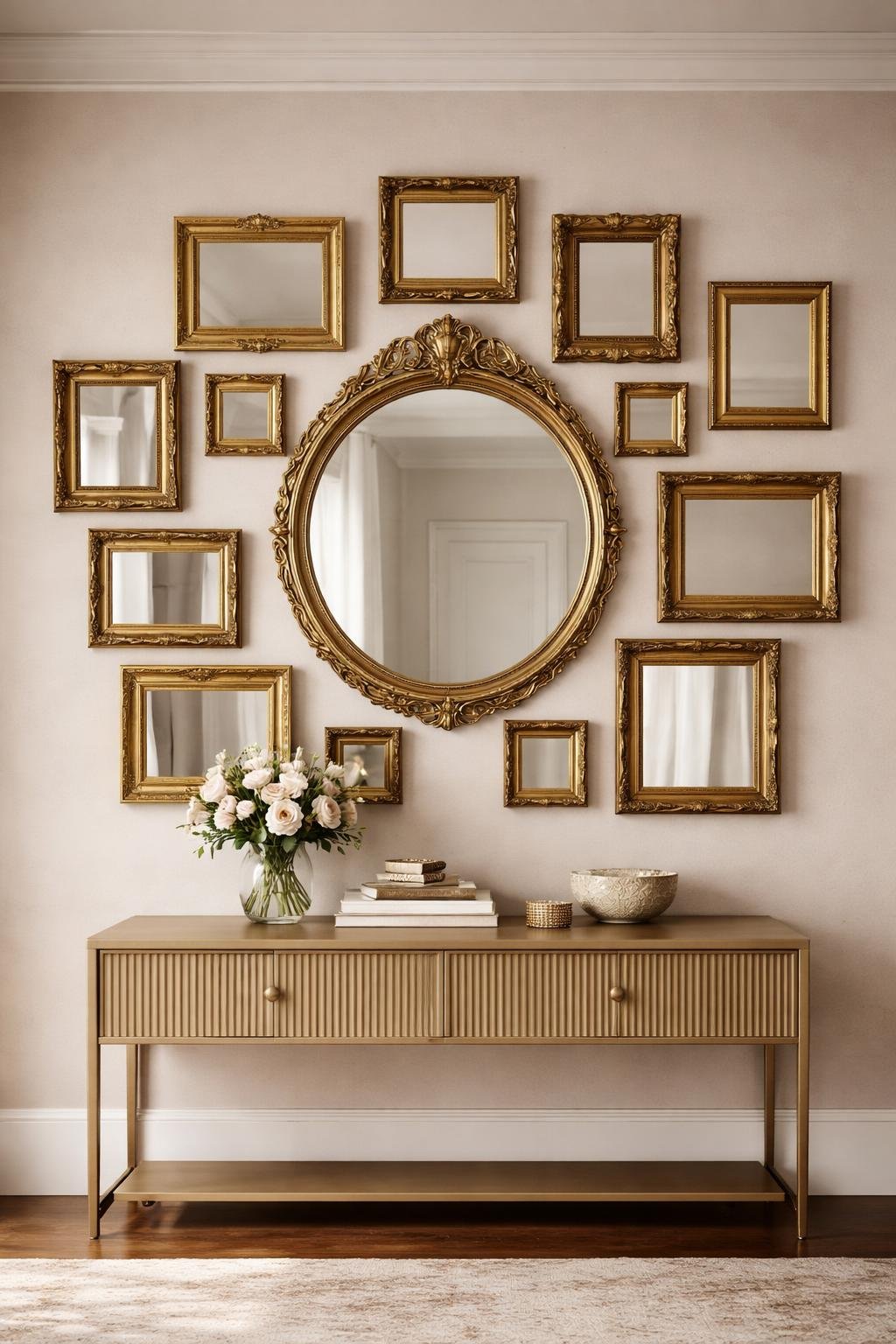 15 Empty Frames On Wall Decor Ideas That Look Surprisingly Good | Footted