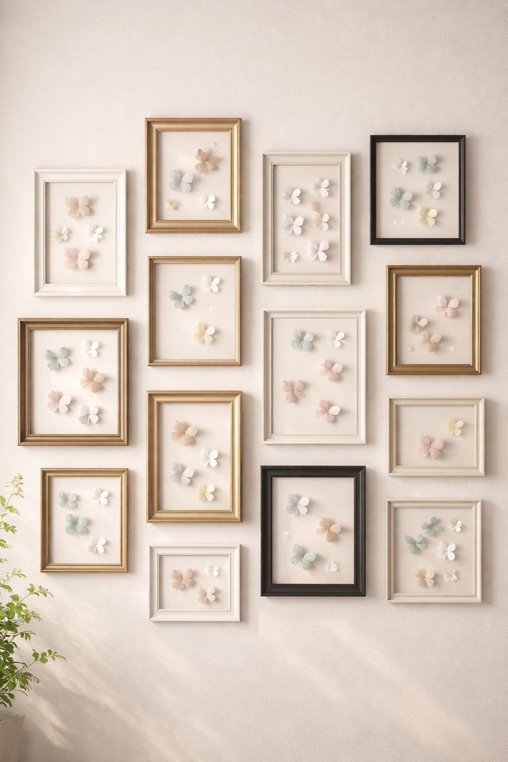 15 Empty Frames On Wall Decor Ideas That Look Surprisingly Good | Footted