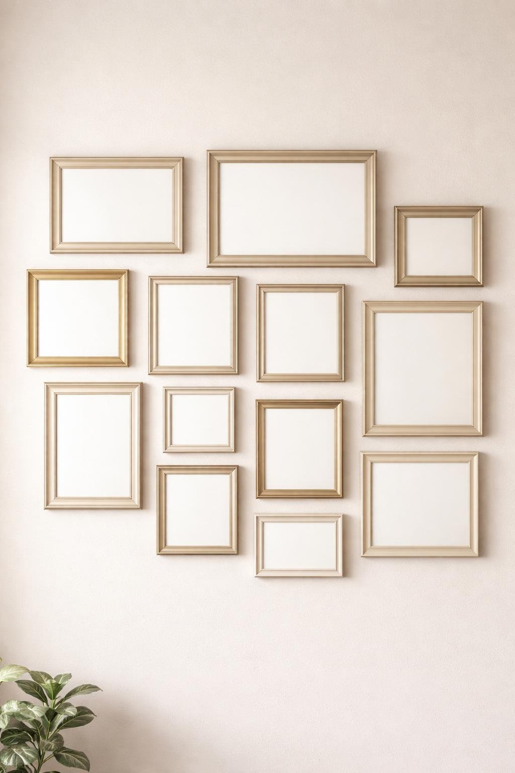 15 Empty Frames On Wall Decor Ideas That Look Surprisingly Good | Footted
