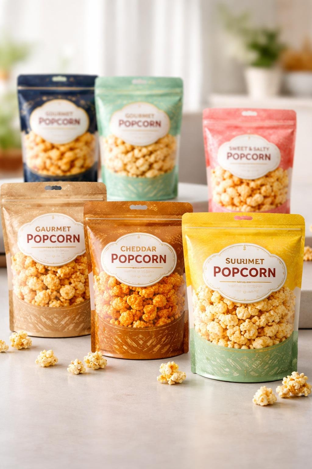 13 Fun Popcorn Packaging Ideas That Make It Look Extra Good | Footted